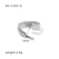 Mix Designs Silver Ring [Stainless Steel]