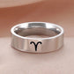 Zodiac Constellation Ring [304 Stainless Steel]