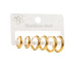 Hoop Earrings Sets [304 Stainless Steel]