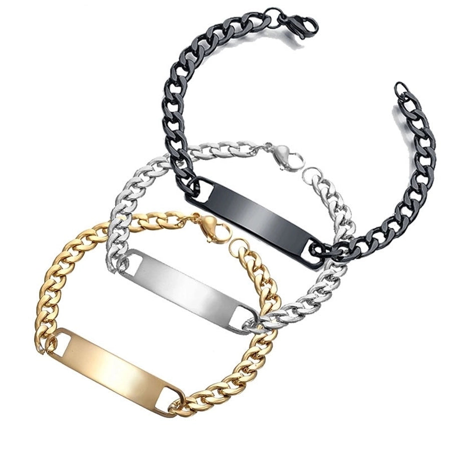 Fashion Geometric Bracelet [304 Stainless Steel Plating 18K Gold Plated]