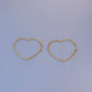 Thin Hoop Earrings [304 Stainless Steel,18K Gold Plated]