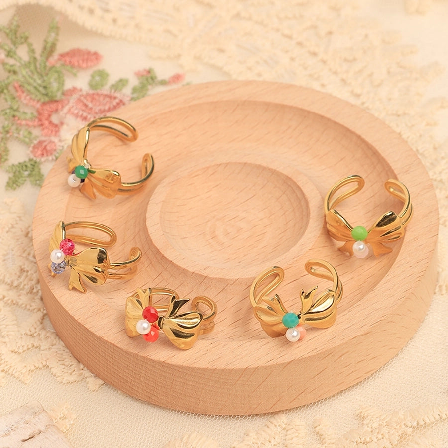 Flower Ring [304 Stainless Steel 14K Gold Plated]