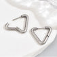 Triangle Earrings [Stainless Steel]