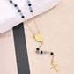 Cross Virgin Mary JesusNecklace [304 Stainless Steel,18K Gold Plated]