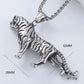 Vintage Style Punk Streetwear Moon Eagle Necklace Pendant [304 Stainless Steel]