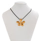 Flowe Velvet Pendant Necklace [304 Stainless Steel]