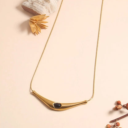 Vintage Style Necklace [304 Stainless Steel 18K Gold Plated]