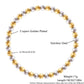 Round Beads Elastic Bracelet [304 Stainless Steel