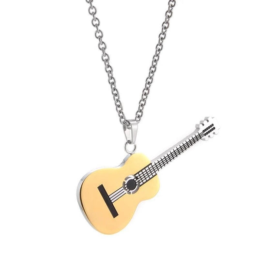 Neckalce de guitarra [304 acero inoxidable]