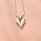 Heart Pendant Necklace [304 Stainless Steel]