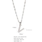 Constellation Zircon Pendant Necklace [304 Stainless Steel ]