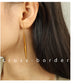 Water Droplets Gourd Hook Earrings [304 Stainless Steel,18K Gold Plated]