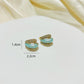 Multicolor Enamel Earrings [304 Stainless Steel]