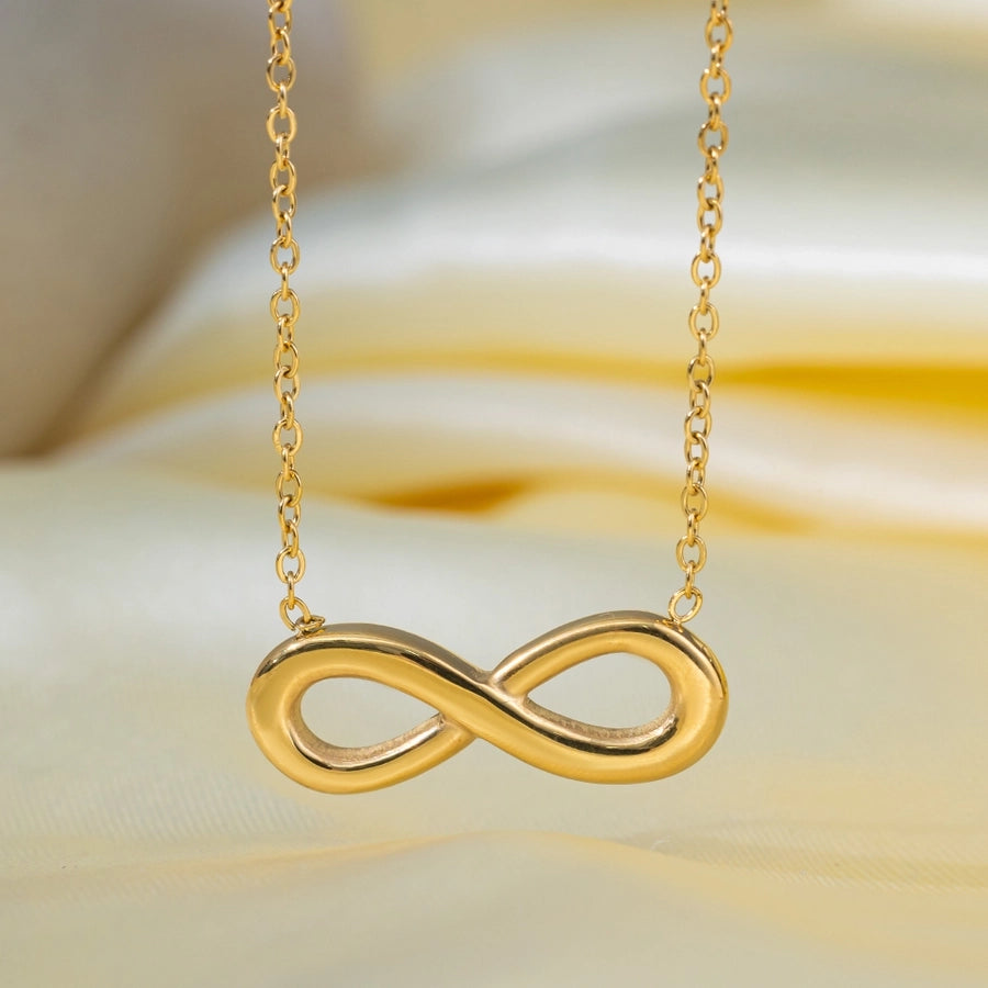 Infinity Bracelets/Earrings/Necklace [304 Stainless Steel 18K Gold Plated]