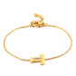 Letter Bracelets [304 Stainless Steel,18K Gold Plated]