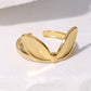 Bow Ring [304 Stainless Steel 18K Gold Plated]