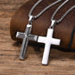 Cross Pendant Necklace [304 Stainless Steel]