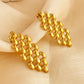 Chain Earrings [304 Stainless Steel,18K Gold Plated]