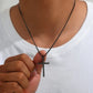 Commute Cross Necklace [304 Stainless Steel]