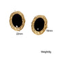 Vintage High-Grade Earrings [Stainless Steel, 18K Gold Plated]