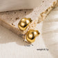 Mix Designs Earrings [Stainless Steel,14K Gold Plated]