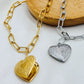 Heart Shape Necklace [304 Stainless Steel]