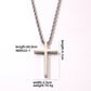 Cross Pendant Neckace [304 Stainless Steel]