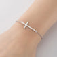 Cross Bracelets [201 Stainless Steel,18K Gold Plated]