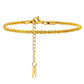 Chain Bracelets [304 Stainless Steel,18K Gold Plated]