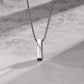 Streetwear Square Pendant Necklace [304 Stainless Steel]