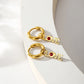 Love Drop Earrings [304 Stainless Steel, 14K Gold Plated]