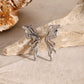 River Butterfly Wings Earrings [304 Stainless Steel]