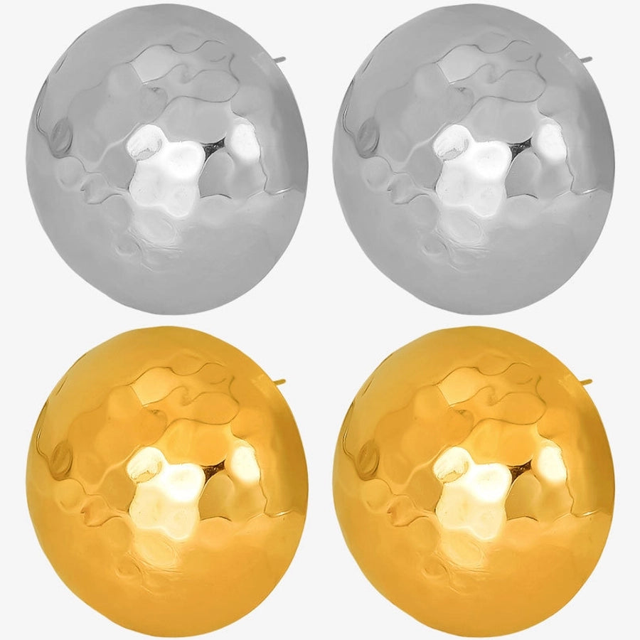 Brincos de bola de discoteca [304 aço inoxidável]