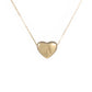 Letter Heart Shape Necklace [304 Stainless Steel,18K Gold Plated]