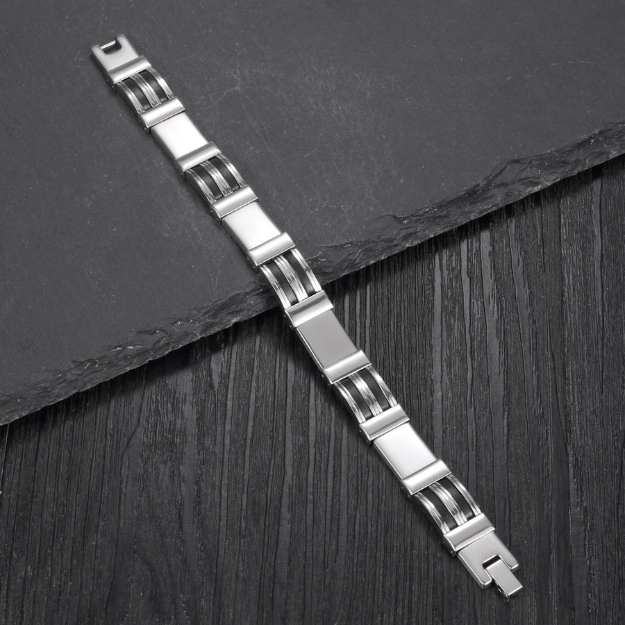 Punk Simple Style Classic Style Geometric Bracelet [304 Stainless Steel]