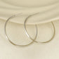 Round Hoop Earrings [304 Stainless Steel]