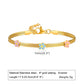 Flower/Butterfly Bracelets [201 Stainless Steel,18K Gold Plated]