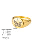 Star Bee Butterfly Ring [304 Stainless Steel]