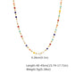 Colorful Beads Necklace/Bracelets [201 Stainless Steel]