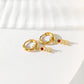 Love Drop Earrings [304 Stainless Steel, 14K Gold Plated]