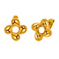 Small Flower Earrings [201 Stainless Steel,18K Gold Plated]