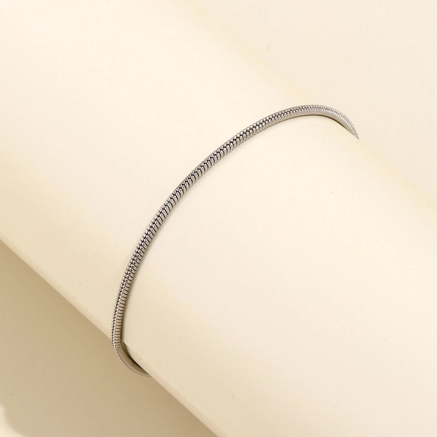 Bangle Bracelet [304 Stainless Steel]