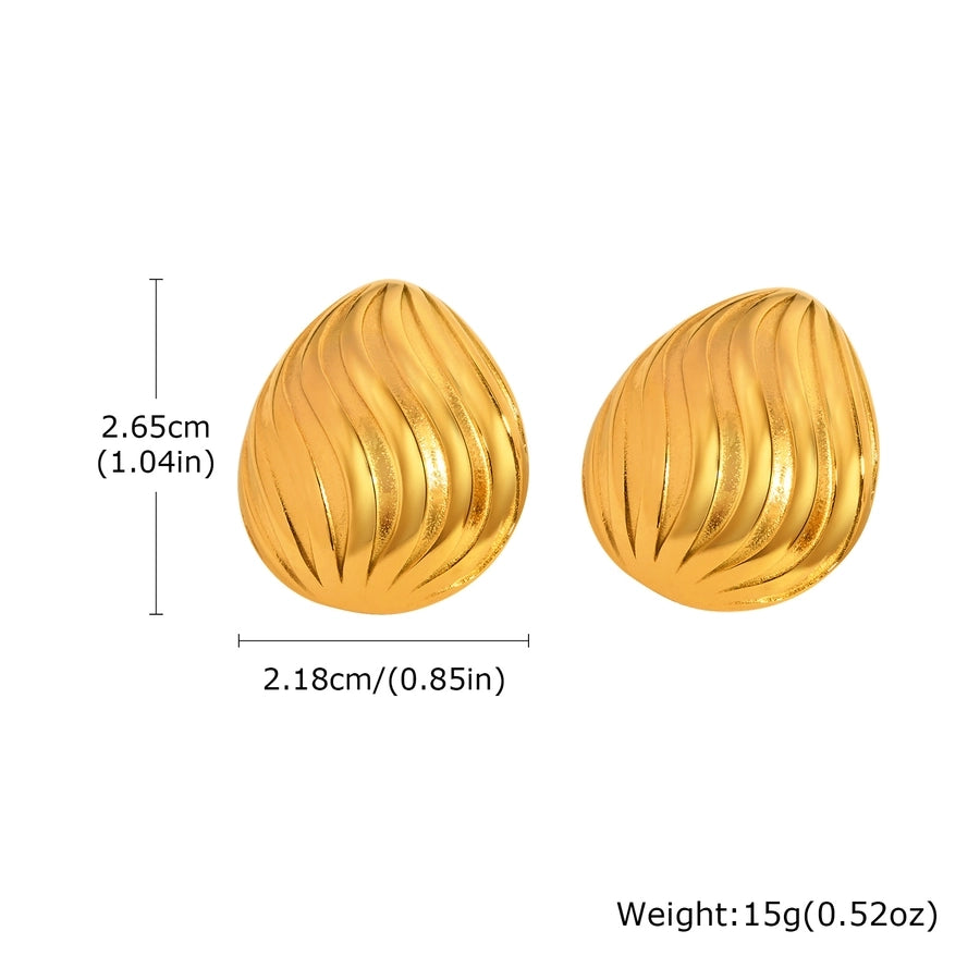 Mix Designs Earrings [201 Stainless Steel]