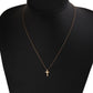 Collana a croce [acciaio inossidabile 304, oro 18K placcato]