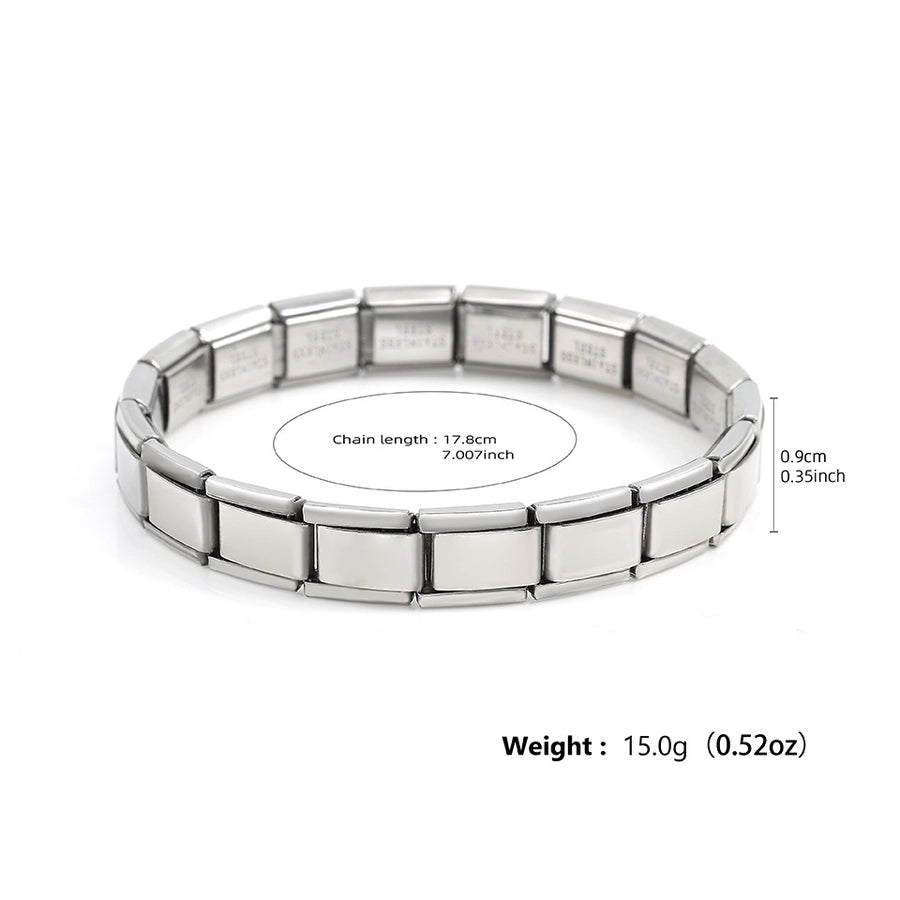 Streetwear bangle armbånd [304 rustfritt stål]