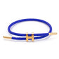 H Letter Wire Rope  Bracelets [304 Stainless Steel, 18K Gold Plated]