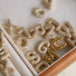 Gold Rhinestones Letter Necklace [304 rustfrit stål]