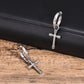 Punk CrossDangling Earrings [201 Stainless Steel]