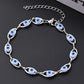 Artistic Slidable Devil's Eye Oval Bracelets [304 Stainless Steel]