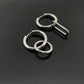 1 piece Hoop Drop Earrings [Stainless Steel]